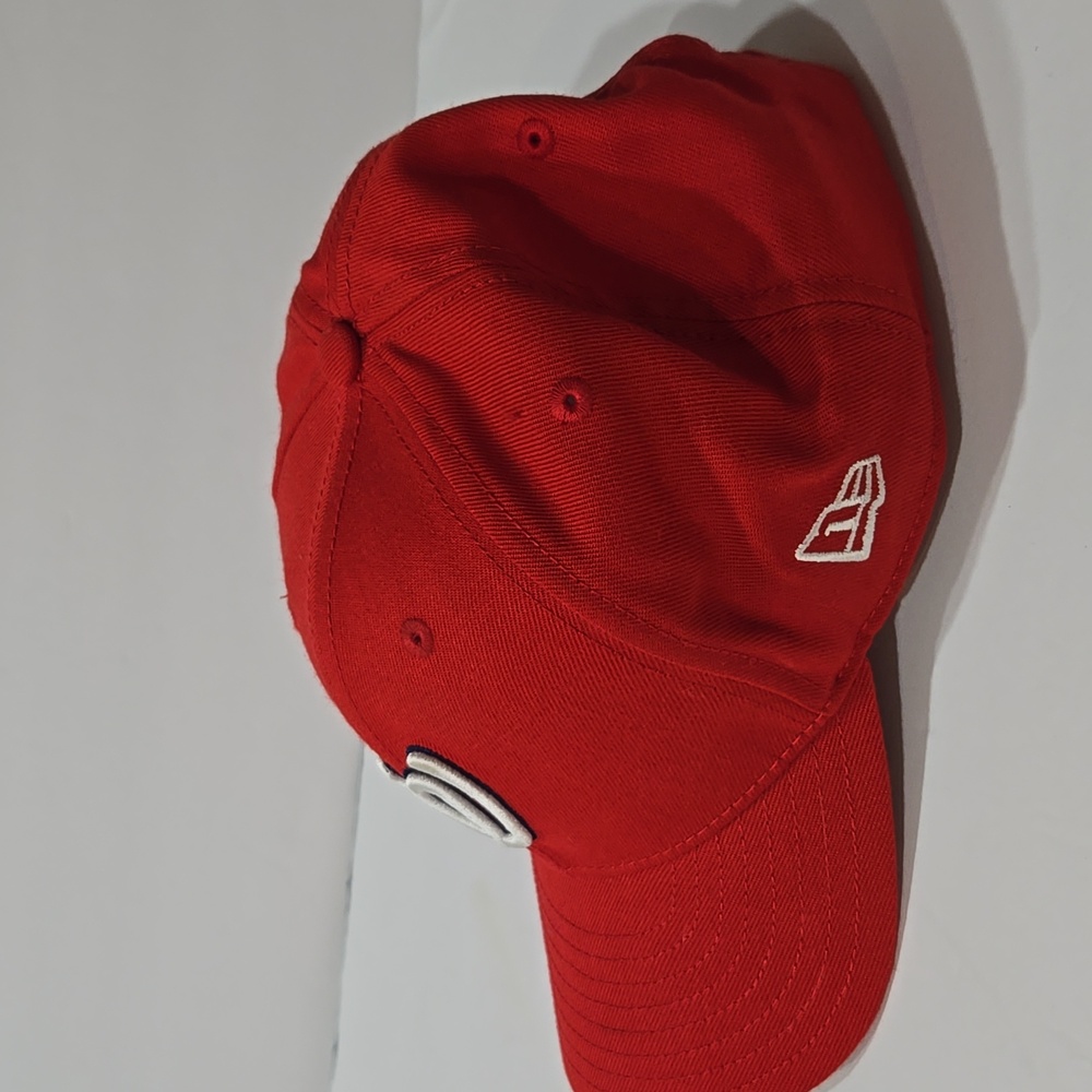 Washington Nationals Red Baseball Cap New Era One Size Adjustable Fitted Hat - Picture 2 of 8